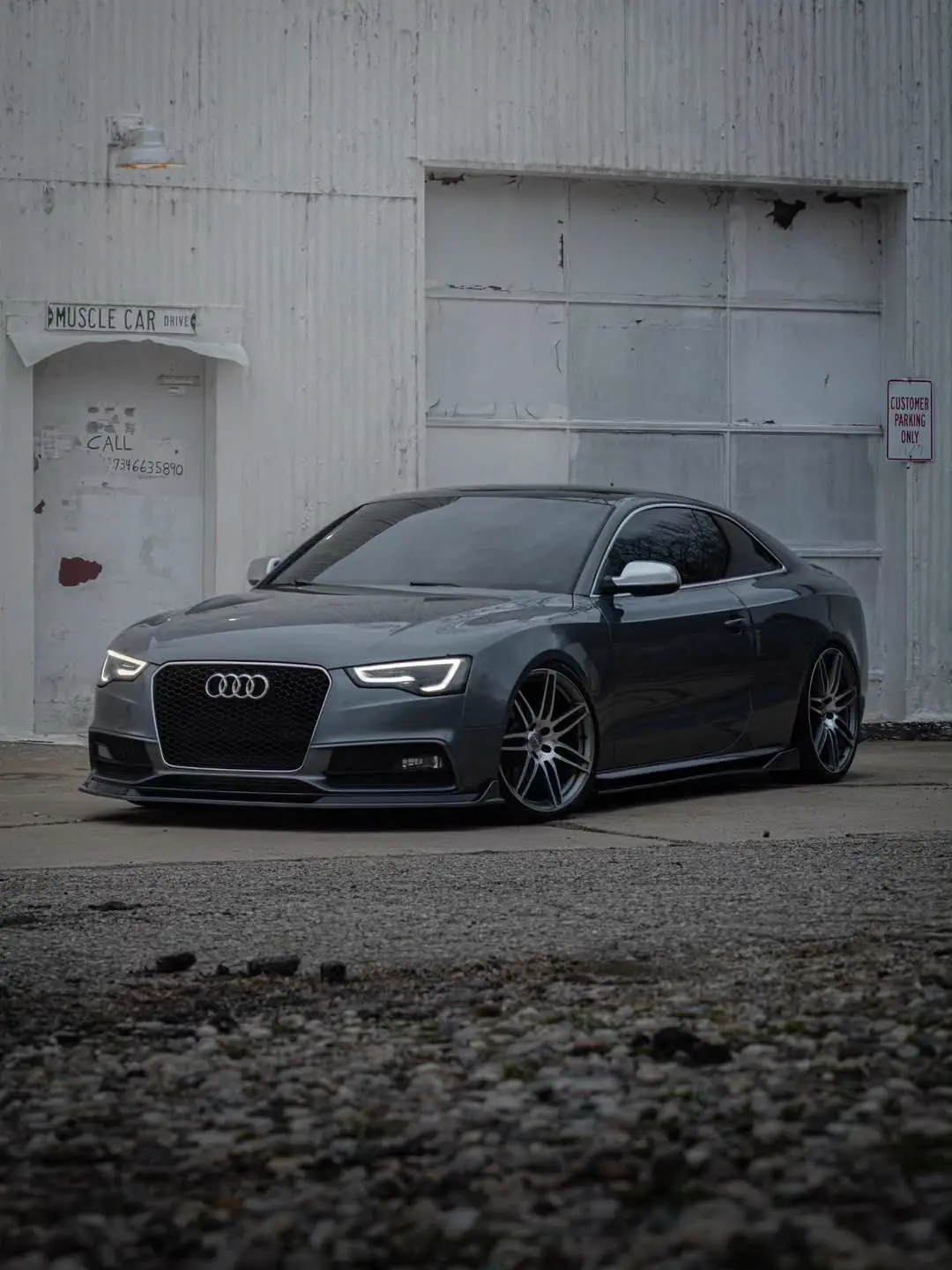 Slammed Audi B8.5 A5 Coupé 2.0T